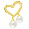 2soul 1heart diamond pendant - JPNJ-2046 - Click here to View more details about this Product